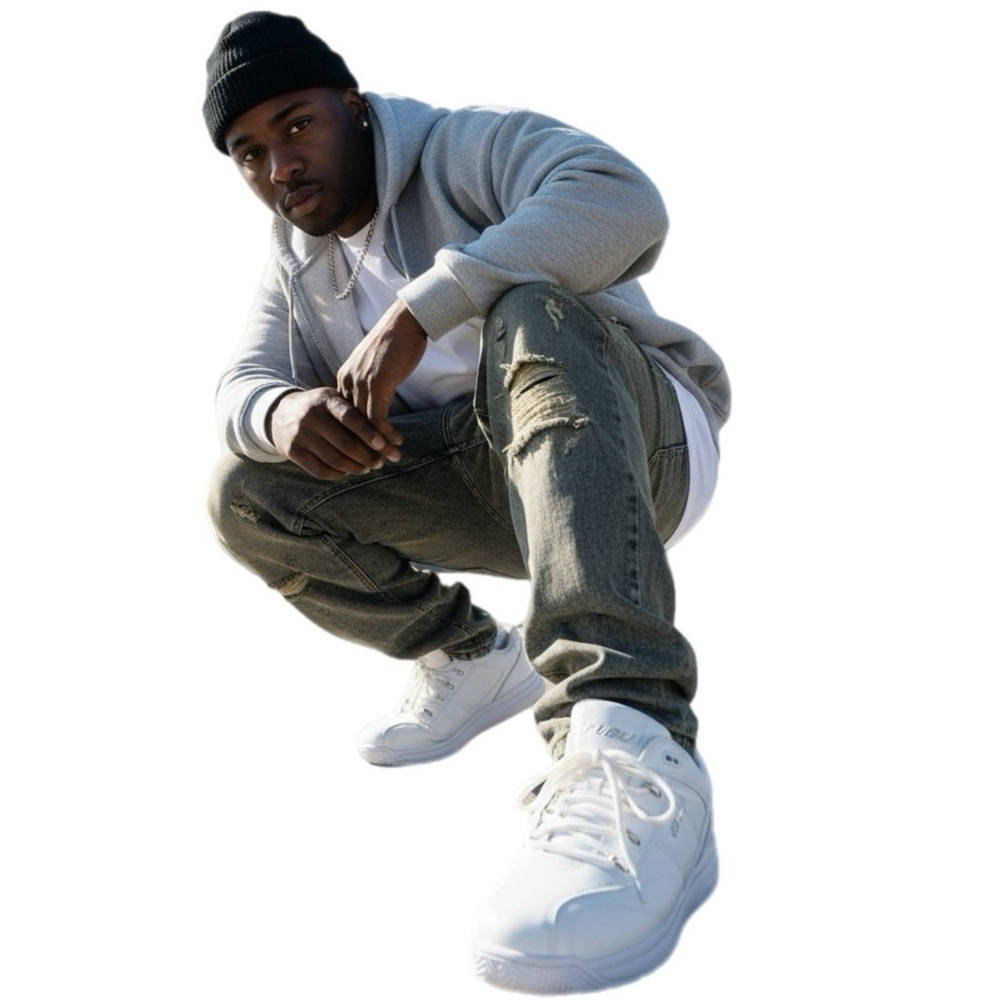 Fubu White Athletic Shoes